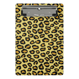 Mini Prancheta Teste padrão do leopardo