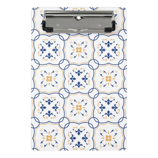 Mini Prancheta Teste padrão floral 5 (Frente)