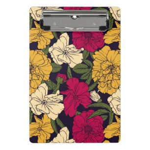 Mini Prancheta Teste padrão floral elegante