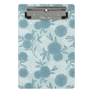 Mini Prancheta Teste padrão floral retro 2 3