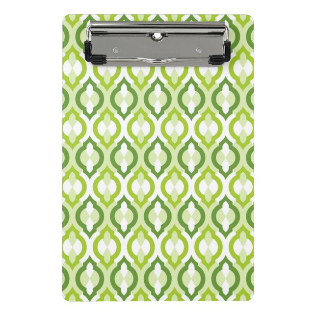 Mini Prancheta Teste padrão marroquino do estilo (Frente)