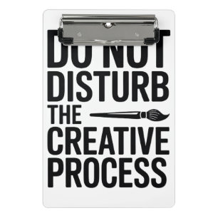 Mini Prancheta Tipografia do Processo Criativo Design