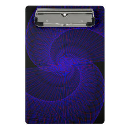 Mini Prancheta Top Down Dual Funnel Geometric Mini Clipboard
