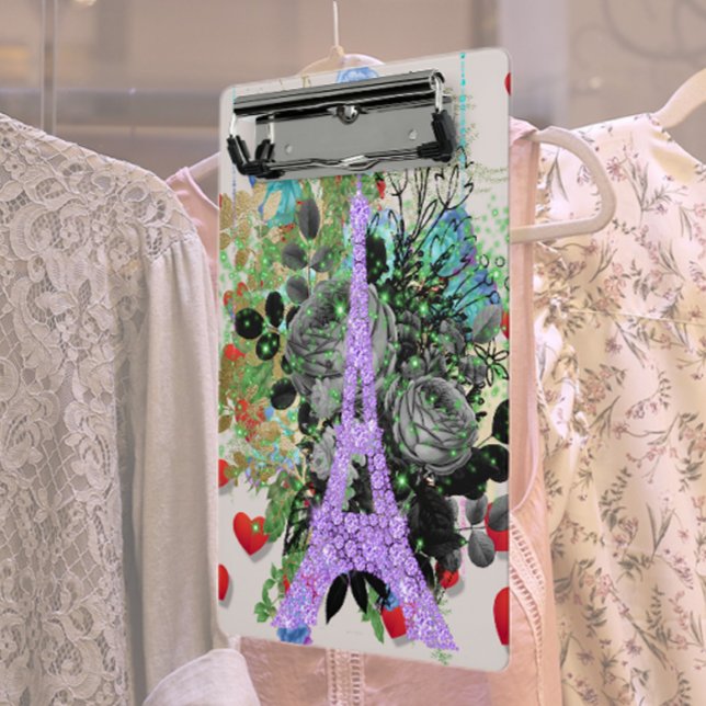 Mini Prancheta Torre Eiffel Roxo (Criador carregado)