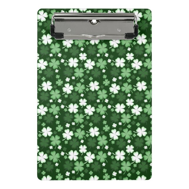 Mini Prancheta Trevo Verde, Dia de São Patrício (Frente)