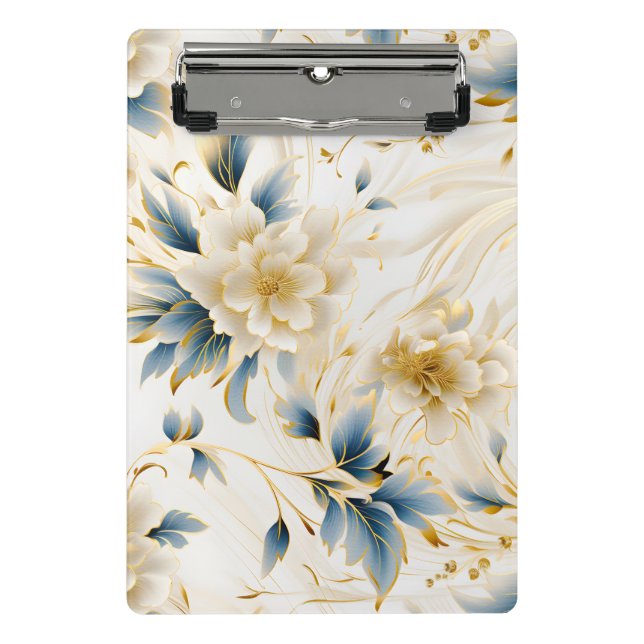 Mini Prancheta Uma Série de Design Floral de Casamento 1 (Frente)