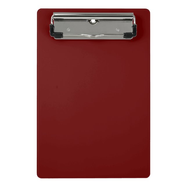 Mini Prancheta Vermelho Sangue (Frente)