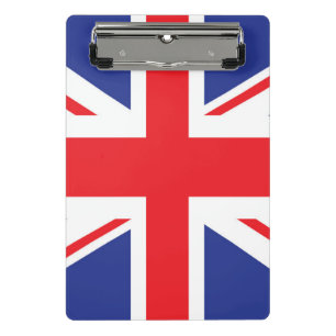 Mini Prancheta Versão ilustrada da bandeira britânica
