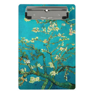 Mini Prancheta Vincent Van Gogh Blossoming Almond Tree Arte Flora