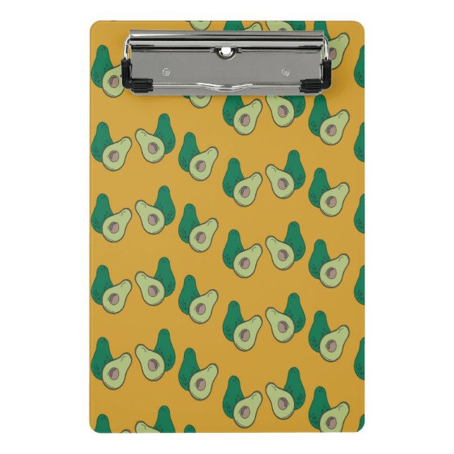 Mini Prancheta Vocado verde em castanho (Frente)