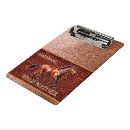 Mini Prancheta WILD NATURE - coleção HORSE design