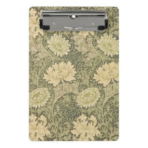 Mini Prancheta William Morris Chrysantemum Soft Floral Design