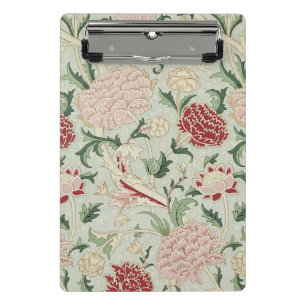 Mini Prancheta William Morris Cray Floral Pre-Raphaelite Vintage