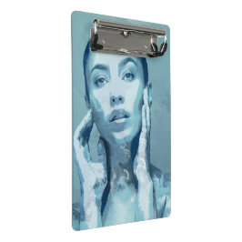 Mini Prancheta "Woman in Blue"