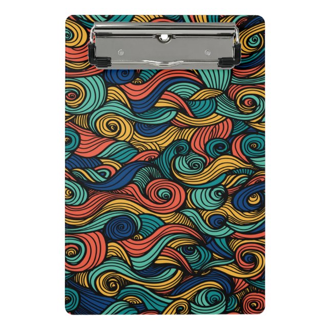 Mini Prancheta Wool Topped paisley (Frente)