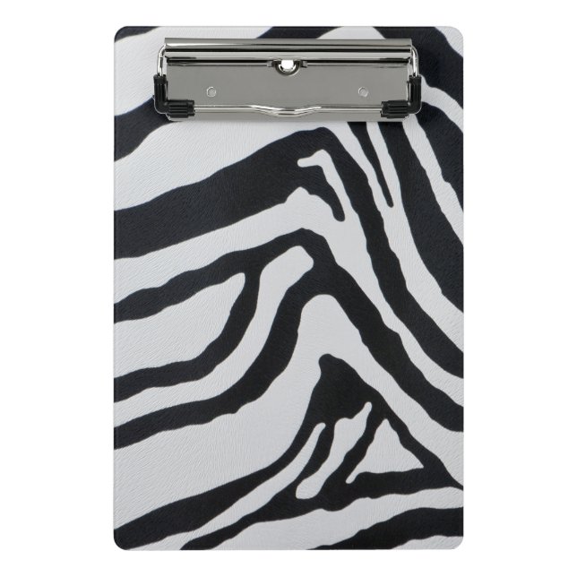 Mini Prancheta Zebra stripe pattern (Frente)