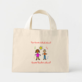 Mini Professor Favorito / Bolsa de Tote Escola