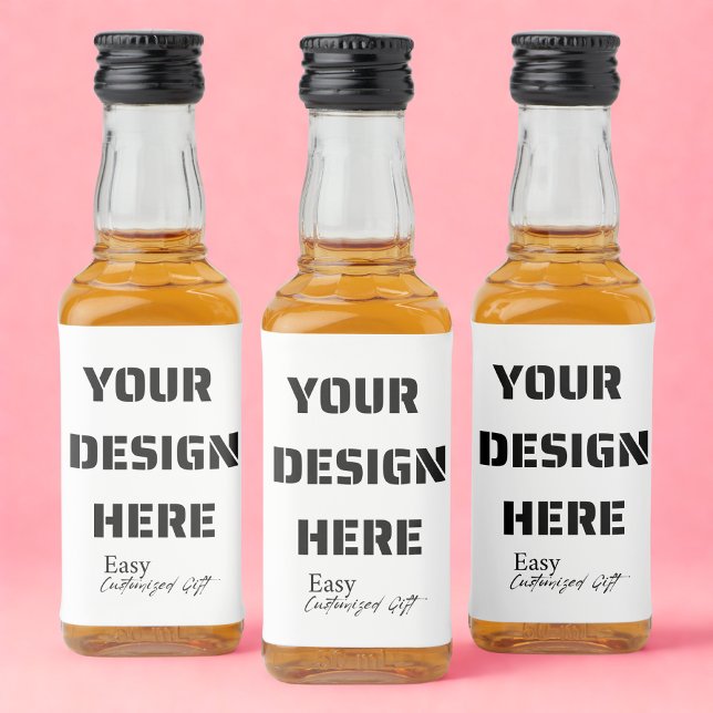 Mini Rótulos de Frasco Líquido 3" x 2" (Criador carregado)