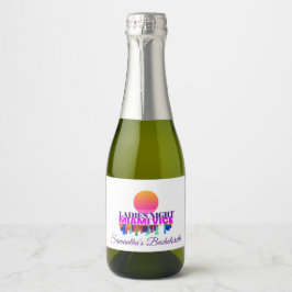 Mini Rótulos de Garrafas de Vinho Estimulante para
