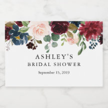 Mini Rótulos de Vinho Espumante - Coleção SIENNA