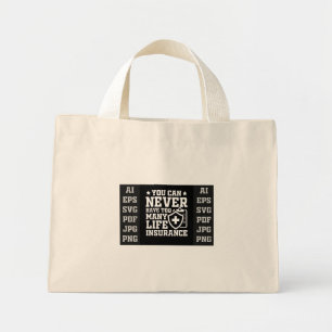 Mini Sempre Explodi no Meu Trabalho Bolsa Tote – Gráfic