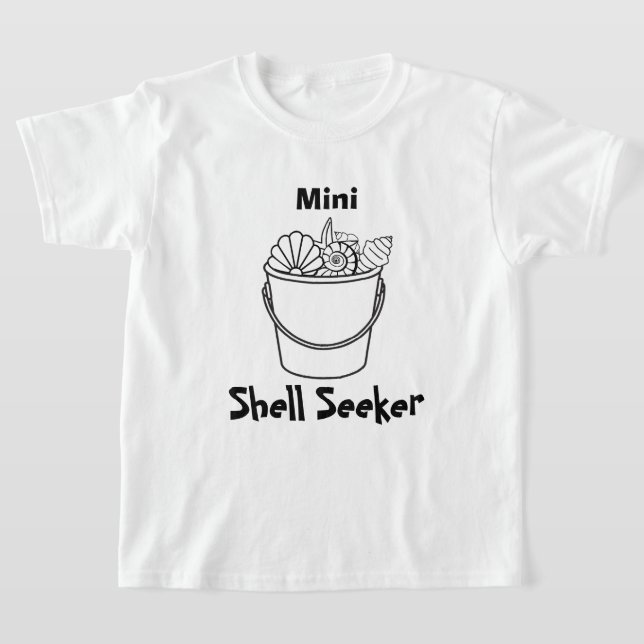 Mini Shell Seeker – Child's Shelling T-Shirt (Postura )