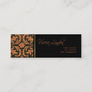 Mini Viveca London Barroco Cartão de visita
