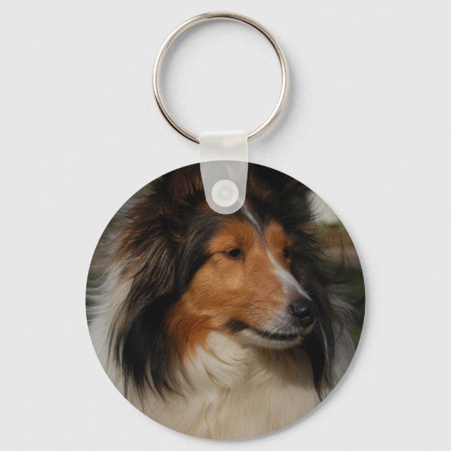 Miniatura Collie Chaveiro (Frente)