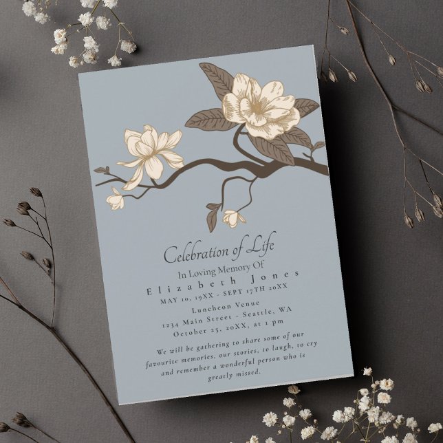 Mínima Celebração da Magolia da Vida Funeral (Criador carregado)