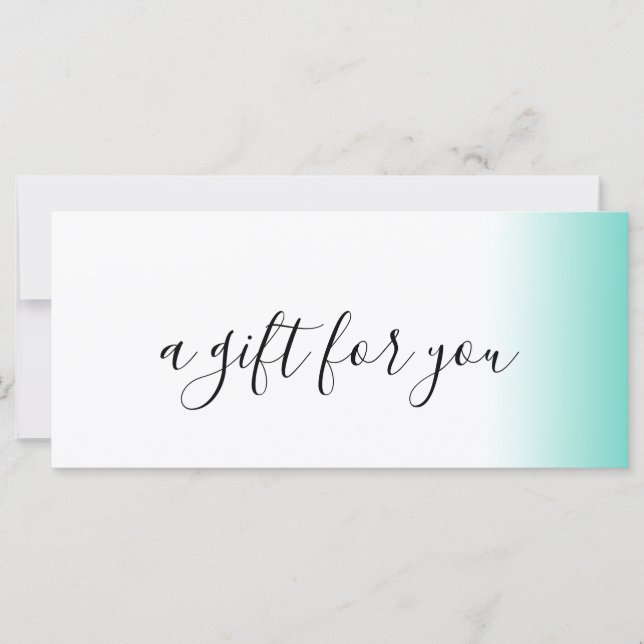 Mínima moderna composição branca da menta e cabelo (Frente)