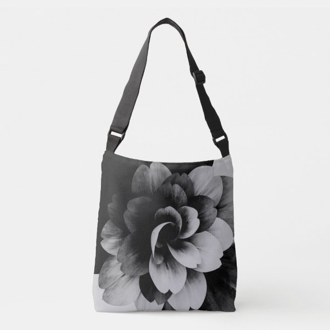 Minimal Abstract Floral Tote Bag (Frente)