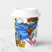 Minimal Bike Art Graphic –Motorcycle Party