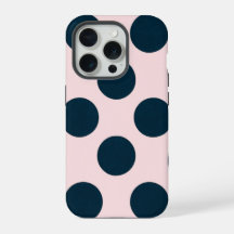 Minimal Black Polka Dot Pattern