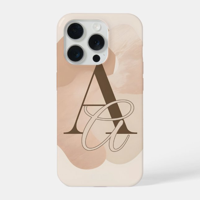 Minimal Letter A Phone Case – Modern Initial Desig (Verso)