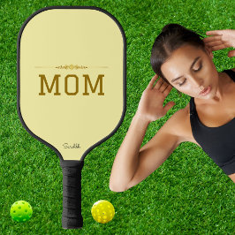 Minimal Personalized Pickleball Mom Custom Name