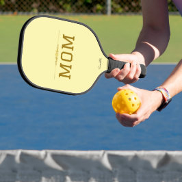 Minimal Personalized Pickleball Mom Custom Name 