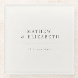 Minimalist botanical Wedding  | Warm White