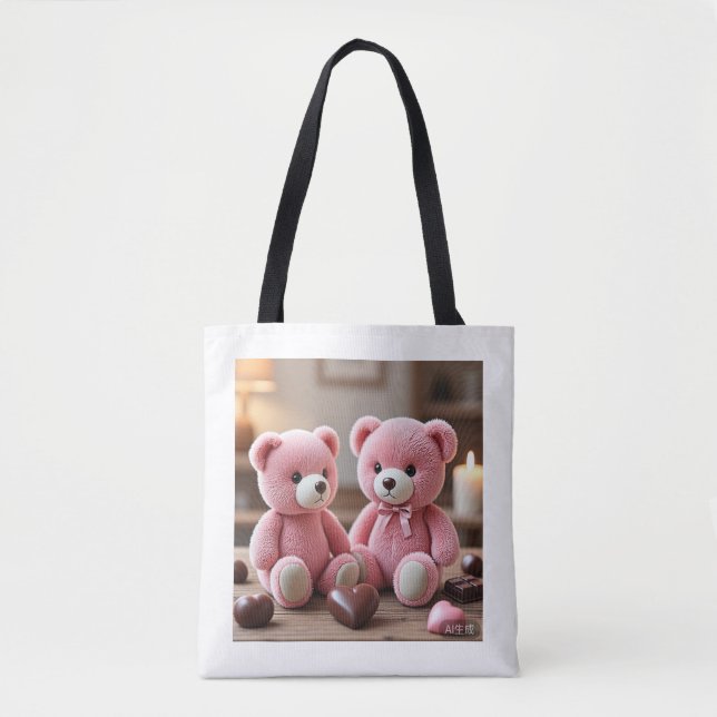 Minimalist Inspirational Quote Tote Bag (Frente)