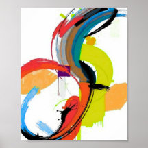 Minimalist Modern Geometric Art Poster