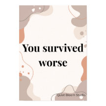 Minimalist Motivational Quote Poster 