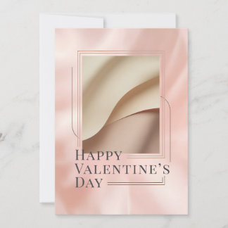 Minimalist Photo Valentine Card