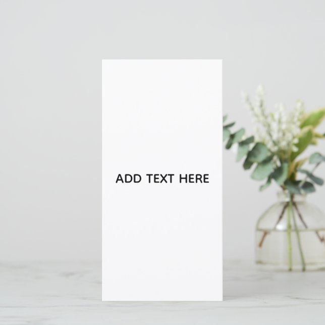 Minimalista Branco Elegante para Qualquer Ocasião (Em pé/Frente)
