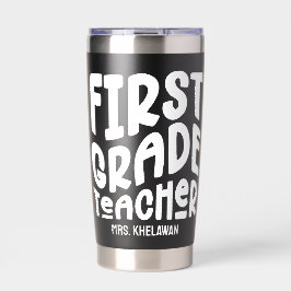 Minimalista do Design de texto de Professores do P