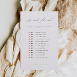 Minimalista Ele Disse Que Disse Jogo Do Chá de pan