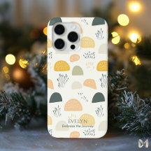 Minimalista Inspirado na Natureza - Padrão Boho Ab