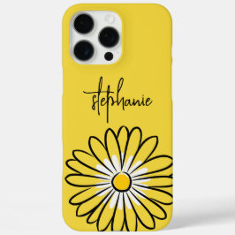 Minimalista Moderno Elegante Flor de Margarida e t