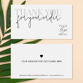 Minimalista Moderno Obrigado Pela Inserção Do Seu