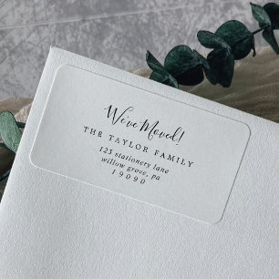 Minimalista, movemos nova etiqueta de endereço