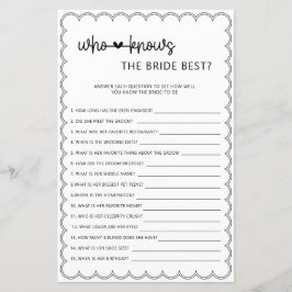 Minimalista que conhece a noiva melhor chá de pane