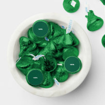 Minimalista texto personalizado negrito verde